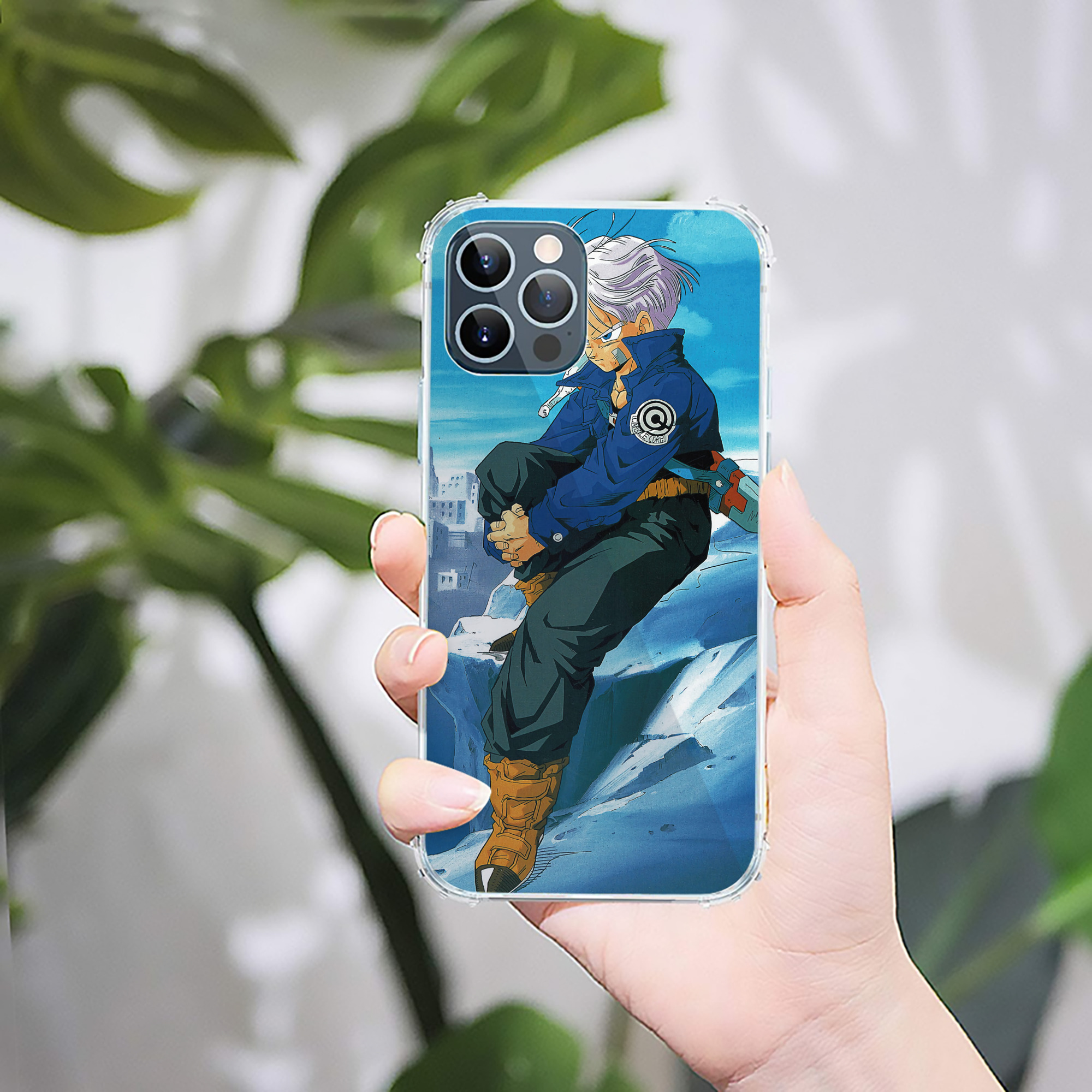 （画像用） ドラゴンボール DRAGON BALL 【iPhone 12シリーズ対応】透明スマホケース（クリアソフトケース）